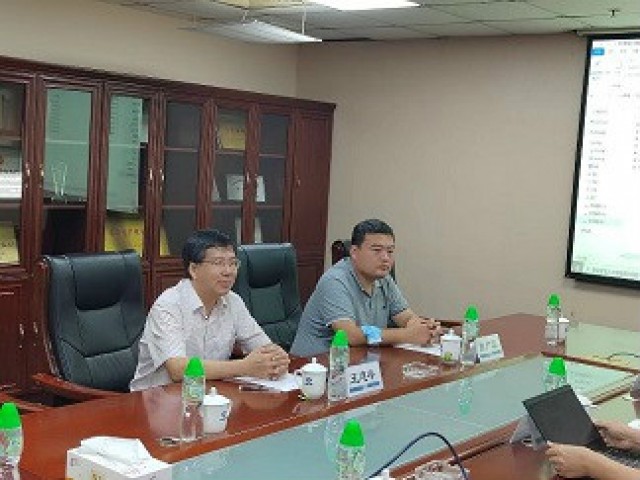 河北華電曹妃甸儲運有限公司董事長王建峰一行到我公司技術(shù)交流座談